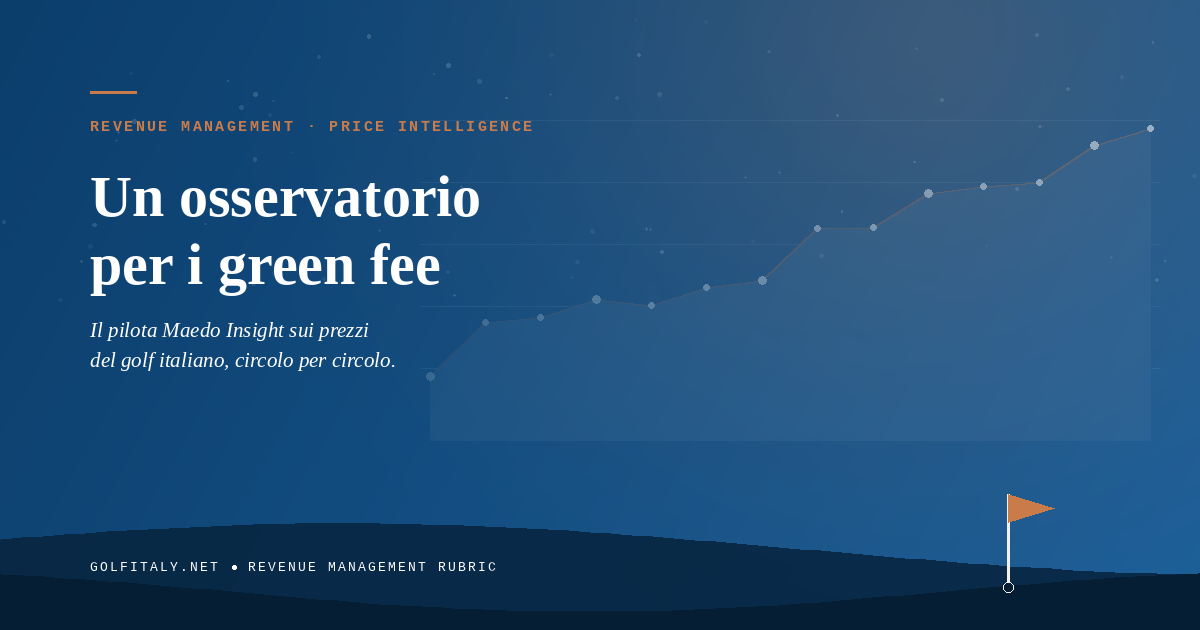 Un osservatorio per i prezzi dei green fee